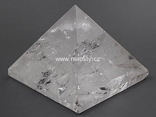 rock crystal, pyramid