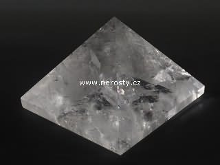 rock crystal, pyramid