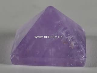 amethyst, pyramid