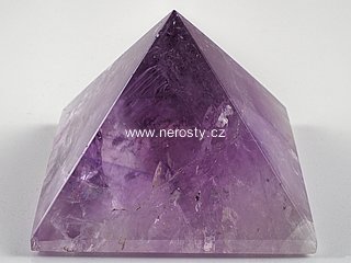 amethyst, pyramid