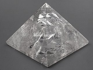 rock crystal, pyramid