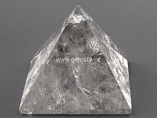 rock crystal, pyramid