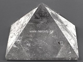 rock crystal, pyramid