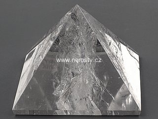 rock crystal, pyramid