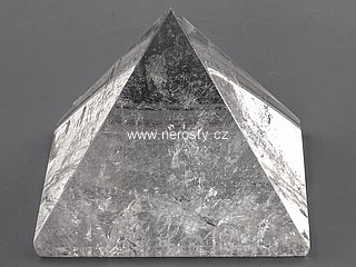 rock crystal, pyramid