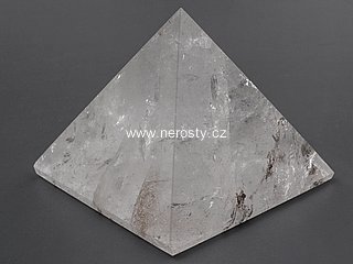 rock crystal, pyramid