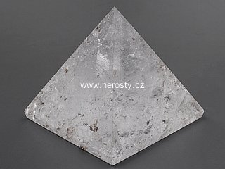 rock crystal, pyramid