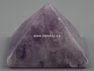 amethyst, pyramid