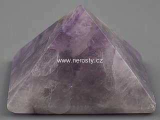 amethyst, pyramid