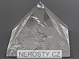 rock crystal, pyramid