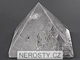 rock crystal, pyramid