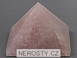 rose quartz, pyramid