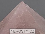 rose quartz, pyramid