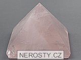 rose quartz, pyramid