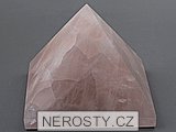 rose quartz, pyramid