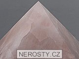 rose quartz, pyramid