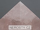 rose quartz, pyramid