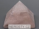 rose quartz, pyramid