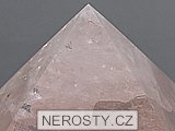 rose quartz, pyramid