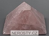 rose quartz, pyramid