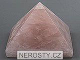 rose quartz, pyramid