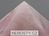 rose quartz, pyramid