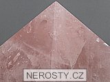 rose quartz, pyramid