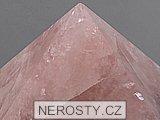 rose quartz, pyramid