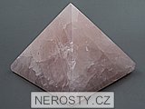 rose quartz, pyramid