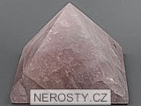 rose quartz, pyramid