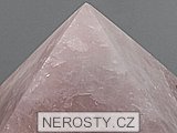 rose quartz, pyramid