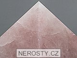 rose quartz, pyramid