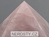 rose quartz, pyramid