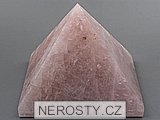 rose quartz, pyramid