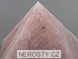 rose quartz, pyramid