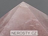 rose quartz, pyramid