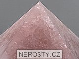 rose quartz, pyramid