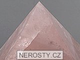 rose quartz, pyramid