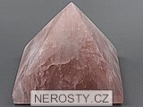 rose quartz, pyramid