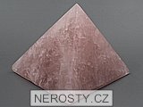 rose quartz, pyramid