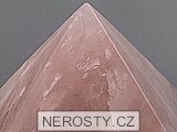 rose quartz, pyramid