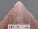 rose quartz, pyramid