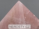 rose quartz, pyramid