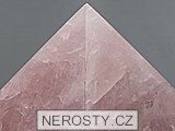 rose quartz, pyramid