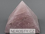 rose quartz, pyramid