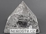 rock crystal, pyramid