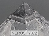 rock crystal, pyramid