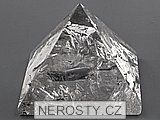 rock crystal, pyramid