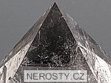 rock crystal, pyramid