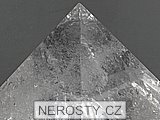 rock crystal, pyramid